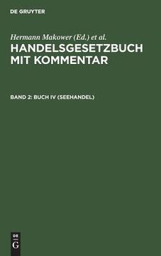 portada Buch iv (Seehandel) (en Alemán)