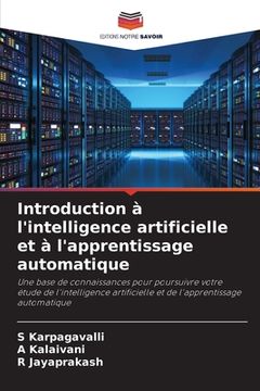 portada Introduction à l'intelligence artificielle et à l'apprentissage automatique (en Francés)