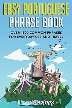 portada Easy Portuguese Phrase Book: Over 1500 Common Phrases for Everyday use and Travel 