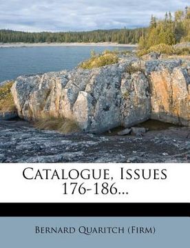 portada catalogue, issues 176-186... (en Inglés)