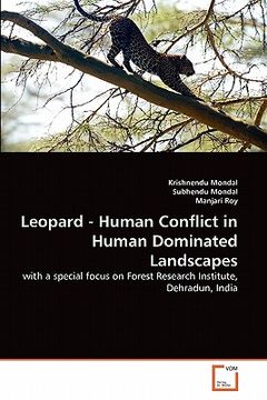 portada leopard - human conflict in human dominated landscapes (en Inglés)