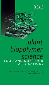 portada Plant Biopolymer Science: Food and Non-Food Applications (Special Publications) (en Inglés)