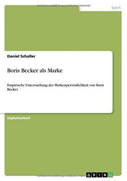 portada Boris Becker als Marke (German Edition)