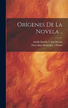 portada Orígenes de la Novela. (in Spanish)