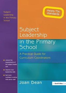 portada Subject Leadership in the Primary School: A Practical Guide for Curriculum Coordinators (en Inglés)