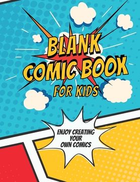 portada Blank Comic Book for Kids (en Inglés)