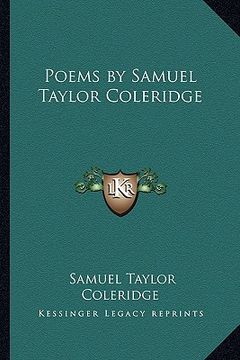 portada poems by samuel taylor coleridge (en Inglés)