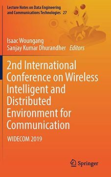 portada 2nd International Conference on Wireless Intelligent and Distributed Environment for Communication: Widecom 2019 (Lecture Notes on Data Engineering and Communications Technologies) (en Inglés)