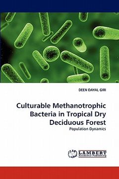 portada culturable methanotrophic bacteria in tropical dry deciduous forest