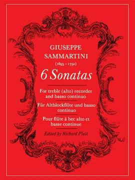 portada Six Sonatas (en Inglés)