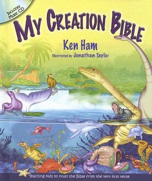 portada my creation bible: teaching kids to trust the bible from the very first verse [with cd] (en Inglés)