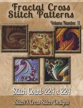 portada Fractal Cross stitch Patterns Volume Number 11 (en Inglés)