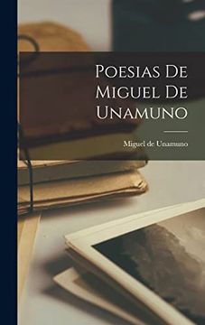 portada Poesias de Miguel de Unamuno