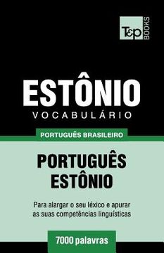 portada Vocabulário Português Brasileiro-Estônio - 7000 palavras