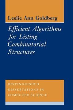 portada Efficient Algorithms for Listing Combinatorial Structures Hardback (Distinguished Dissertations in Computer Science) (en Inglés)