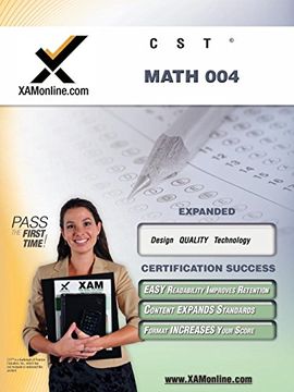 portada CST Math 004: teacher certification exam (Nystce (New York State Teacher Certification Exams)) (en Inglés)