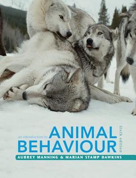 portada an introduction to animal behaviour (in English)