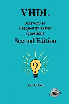 portada vhdl answers to frequently asked questions (en Inglés)