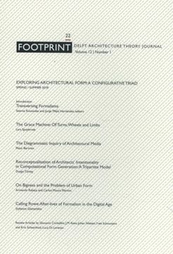 portada Footprint 22 - Exploring Architectural Form: A Configurative Triad
