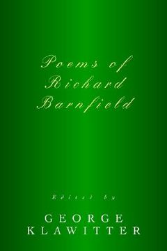 portada poems of richard barnfield (en Inglés)