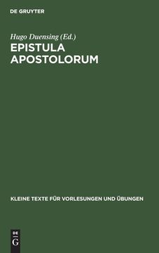 portada Epistula Apostolorum: Nach dem Äthiopischen und Koptischen Texte (in German)