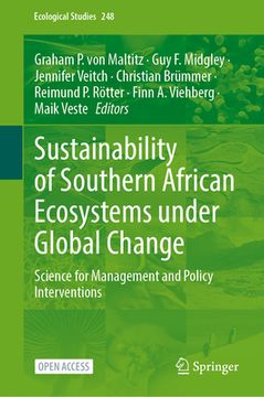 portada Sustainability of Southern African Ecosystems Under Global Change: Science for Management and Policy Interventions