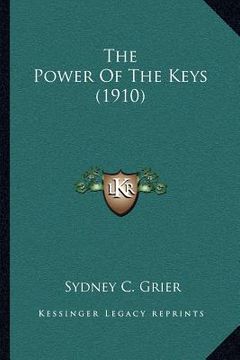 portada the power of the keys (1910) (in English)