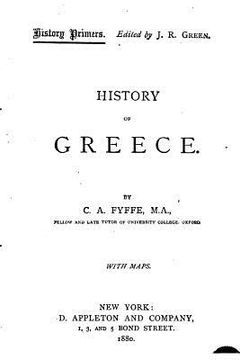 portada History of Greece (en Inglés)