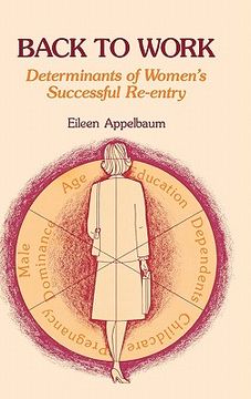 portada back to work: determinants of women's successful re-entry (en Inglés)