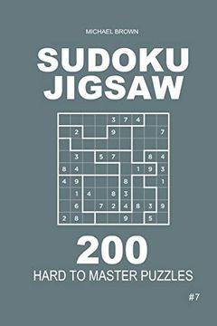 portada Sudoku Jigsaw - 200 Hard to Master Puzzles 9x9 (Volume 7) (in English)