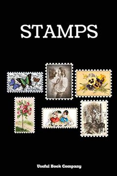 portada Stamps: Stamp Book for Stamp Collectors, 6 x 9, (en Inglés)