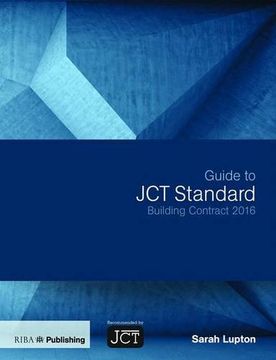 portada Guide to Jct Standard Building Contract 2016 (en Inglés)