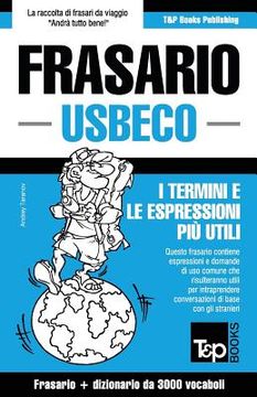 portada Frasario Italiano-Usbeco e vocabolario tematico da 3000 vocaboli (en Italiano)