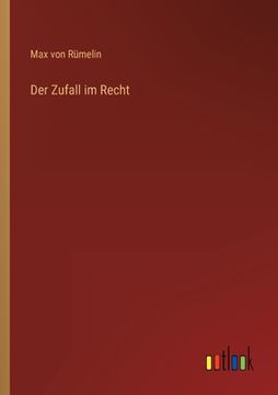 portada Der Zufall im Recht (en Alemán)