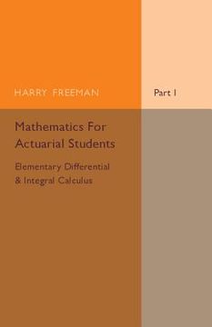 portada Mathematics for Actuarial Students (en Inglés)