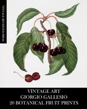portada Vintage Art: Giorgio Gallesio 20 Botanical Fruit Prints (en Inglés)