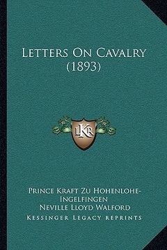 portada letters on cavalry (1893) (in English)