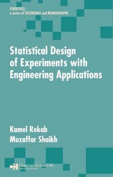 portada statistical design of experiments with engineering applications (in English)