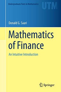 portada Mathematics of Finance: An Intuitive Introduction (Undergraduate Texts in Mathematics) (en Inglés)