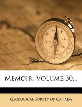 portada memoir, volume 30... (en Inglés)