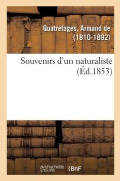 portada Souvenirs d'Un Naturaliste (en Francés)