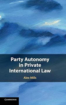 portada Party Autonomy in Private International law (in English)