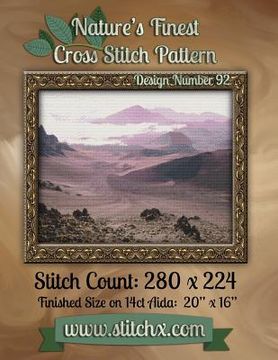 portada Nature's Finest Cross Stitch Pattern: Design Number 92