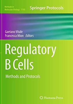 portada Regulatory b Cells: Methods and Protocols (Methods in Molecular Biology, 1190) (en Inglés)