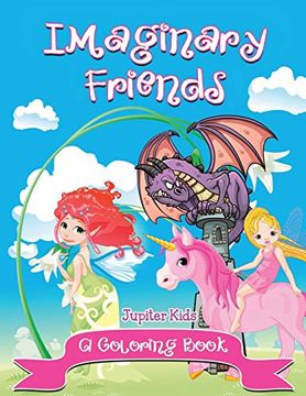 portada Imaginary Friends (a Coloring Book) (en Inglés)