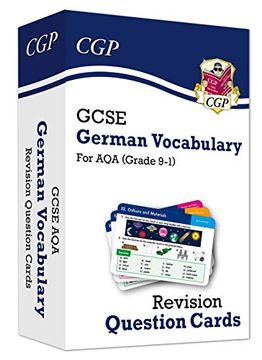 portada New Grade 9-1 Gcse aqa German: Vocabulary Revision Question Cards (in English)