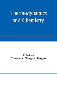 portada Thermodynamics and Chemistry. A Non-Mathematical Treatise for Chemists and Students of Chemistry 
