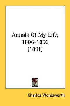 portada annals of my life, 1806-1856 (1891) (in English)