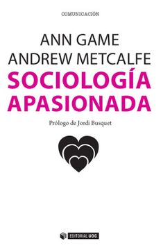 portada Sociología Apasionada (Manuales) (in Spanish)