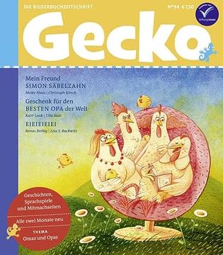 portada Gecko Kinderzeitschrift Band 94: Die Bilderbuchzeitschrift (en Alemán)